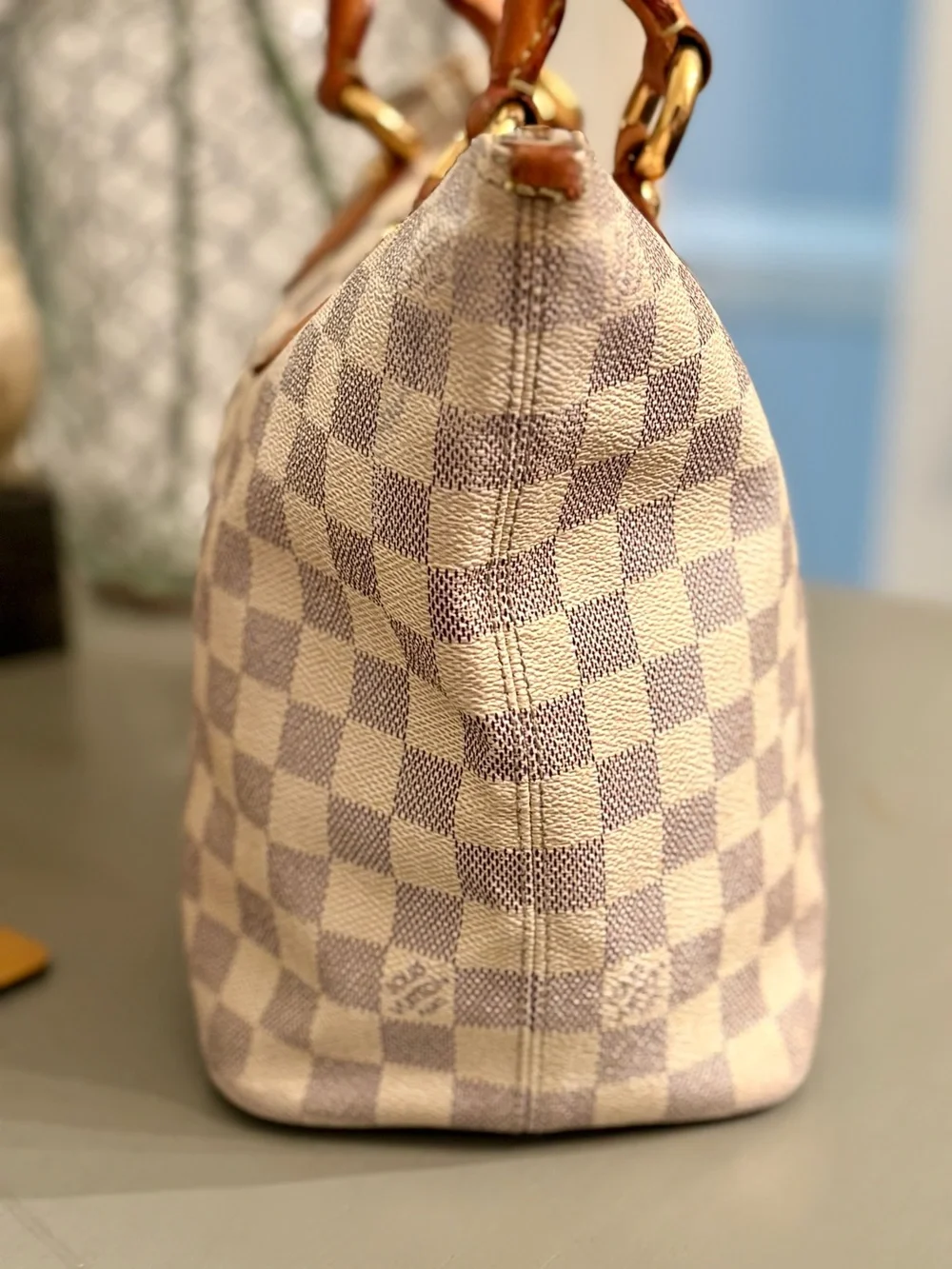 Louis Vuitton Damier Azur Saleya PM